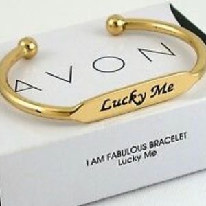 Lucky me gold tone bracelet